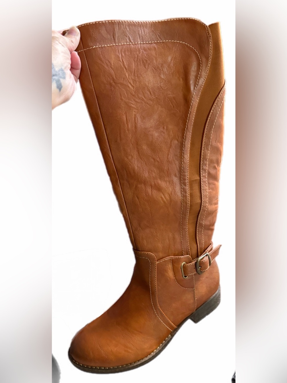 Eddie Marc Extreme riding boots size 8 - Picture 3 of 8